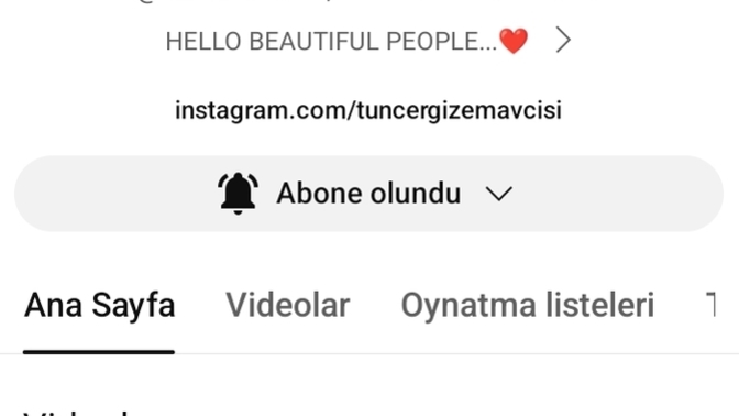 Hangi youtube kanallarını takip edersiniz?
