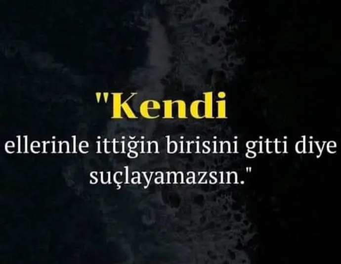 Biten ilişki sonrasında hiç suçu kendinizde aradınız mı?