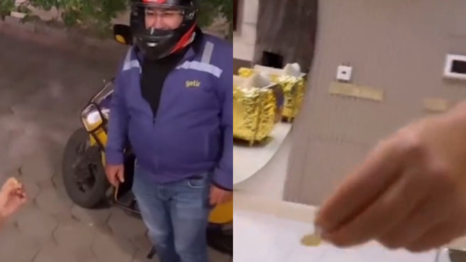 Dilan Polat, sipariş getiren kuryeye altın hediye etmiş. Ülkece böyle pozitif şeylere ihtiyacımız var değil mi?