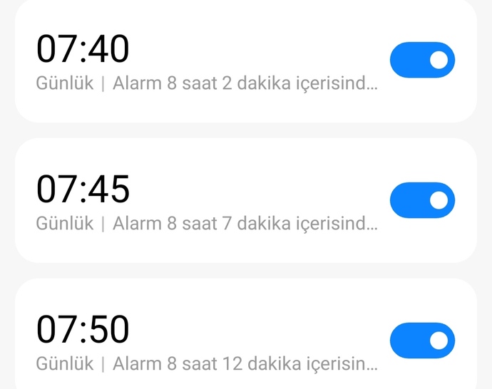 Sabahları kaç alarmla kalkıyorsunuz?