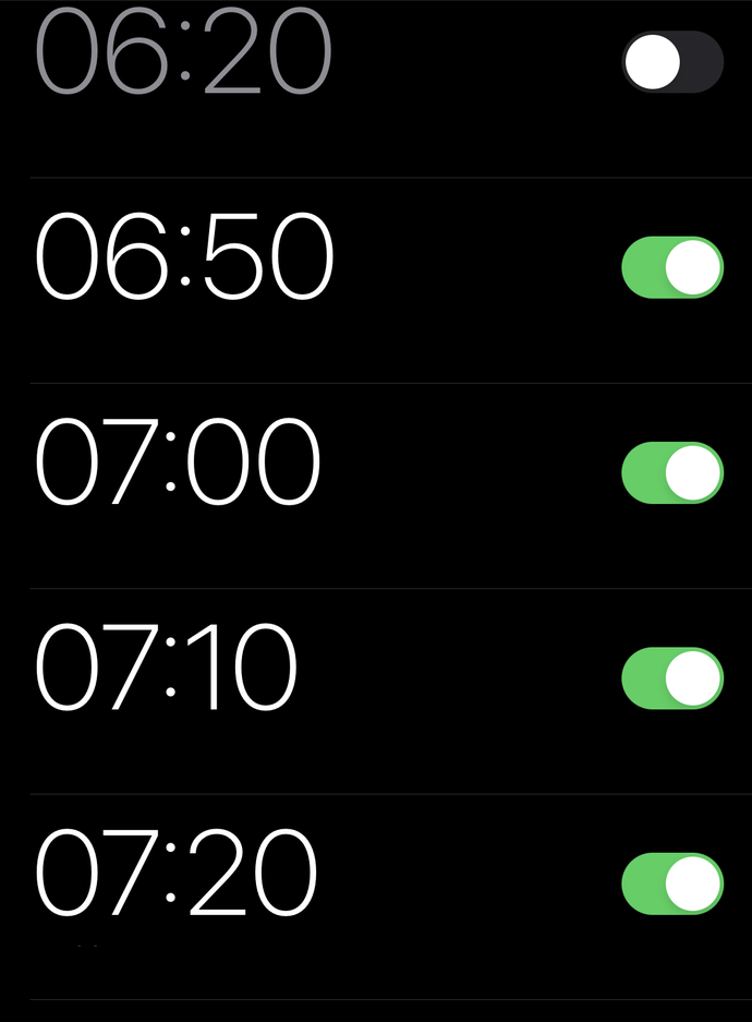 Sabahları kaç alarmla kalkıyorsunuz?