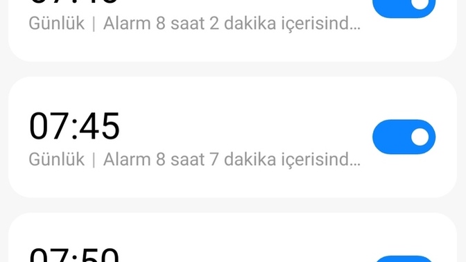 Sabahları kaç alarmla kalkıyorsunuz?