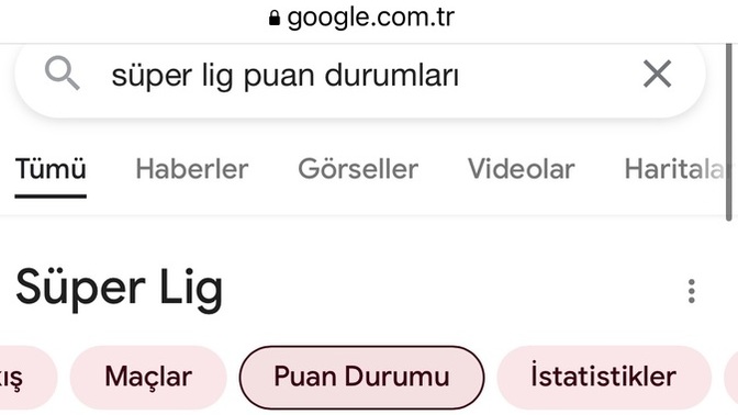 Maç oynamadan nasıl lider kaldık acaba bu bir işaret mi?