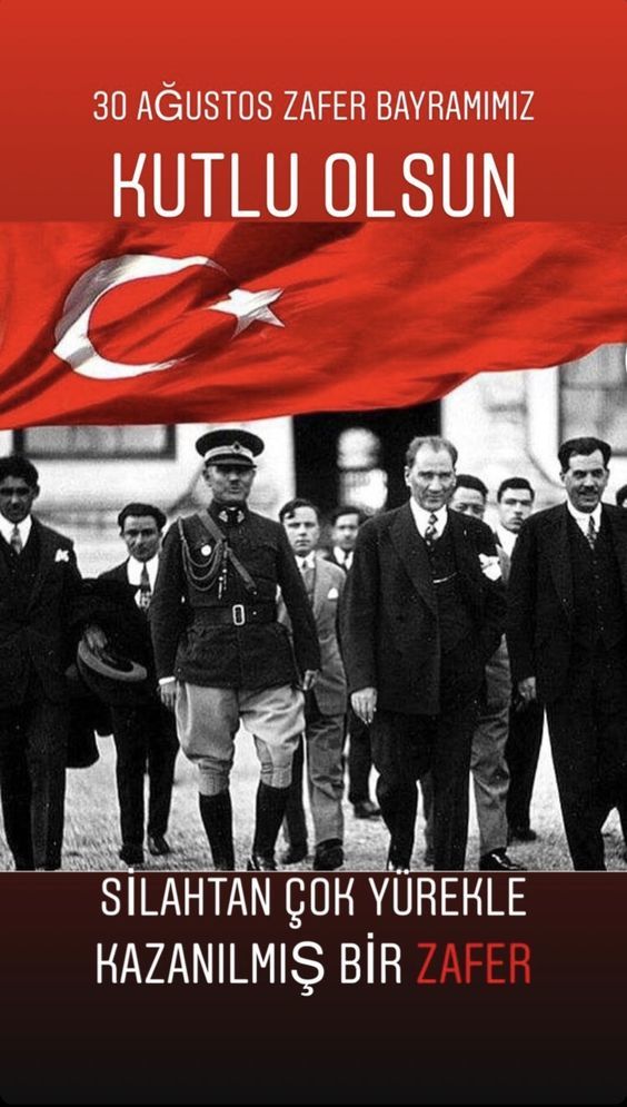 30 Ağustos Zafer Bayramı'mızın 101. yıl dönümünü kutluyoruz! 🇹🇷 Zafer coşkunu bizimle paylaşır mısın KScan🎉?