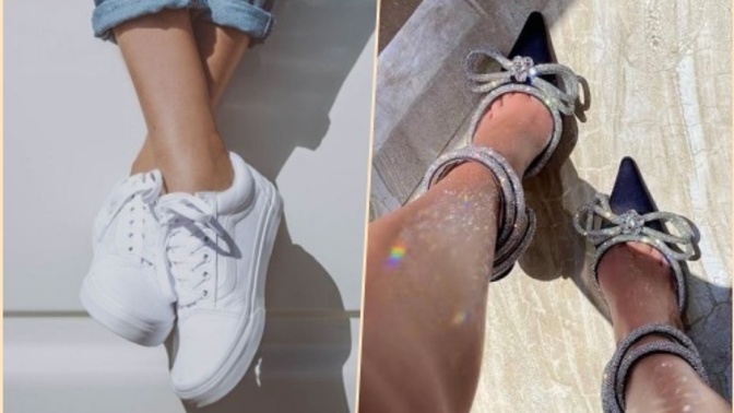 Spor ayakkabı mı, topuklu ayakkabı mı 🙋🏻‍♀️💖?