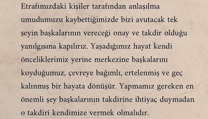Başkalarından onay veya takdir bekler misiniz?