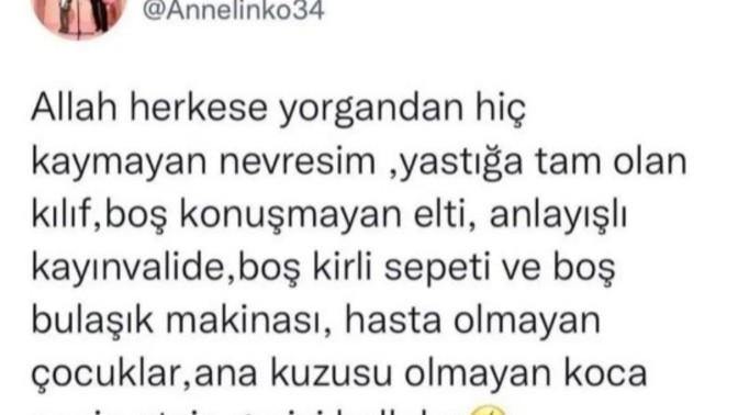 Biz insanların istekleri biter mi?