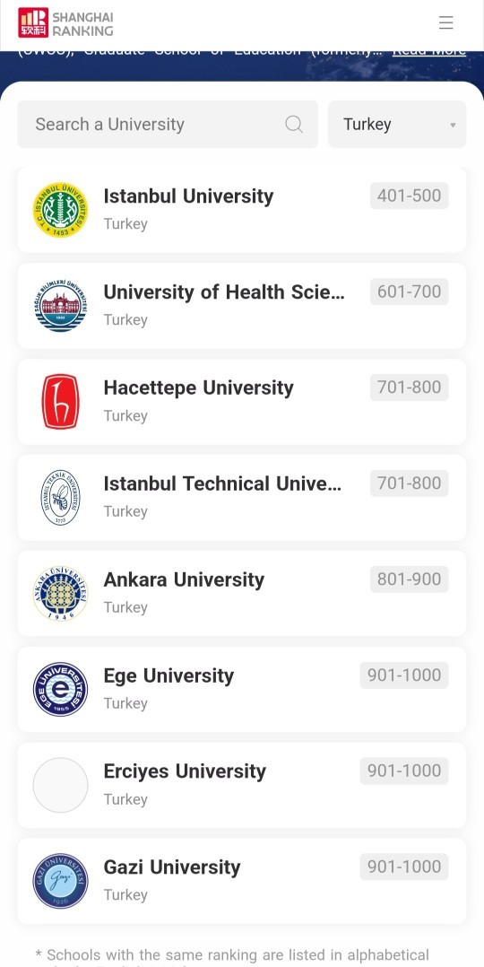 Eğitim ve kalite açısından sıralayacak olsanız, ilk üçe hangi üniversiteler gelir?