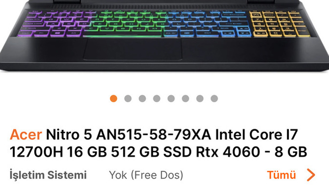 İki laptop arasında kaldım hangisini almalıyım sizce, msi vs acer (OYUN VE GÜNLÜK İŞLER İÇİN)?