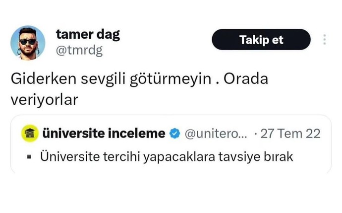 Üniversiteye giden sevgiliniz sizden ayrılırsa ne yaparsınız?
