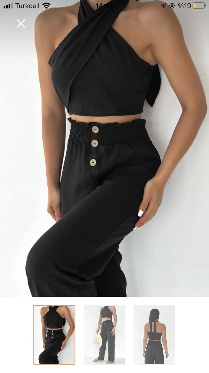 Sizce bu şortla bu crop olur mu?