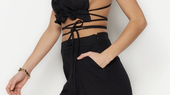 Sizce bu şortla bu crop olur mu?
