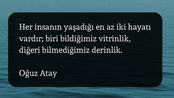 İnsanların vitrin hayatı mı yoksa derinlerde yatanları mı merak edersin?