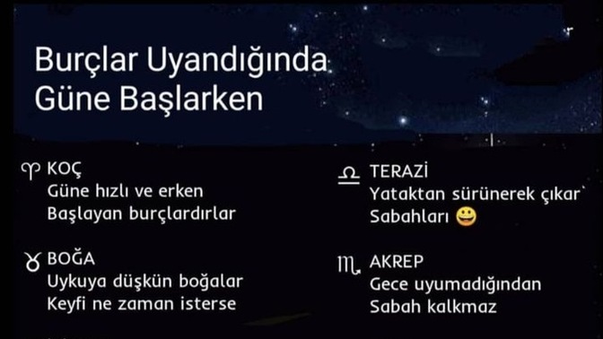 Burcuna göre güne nasıl başlıyorsun?