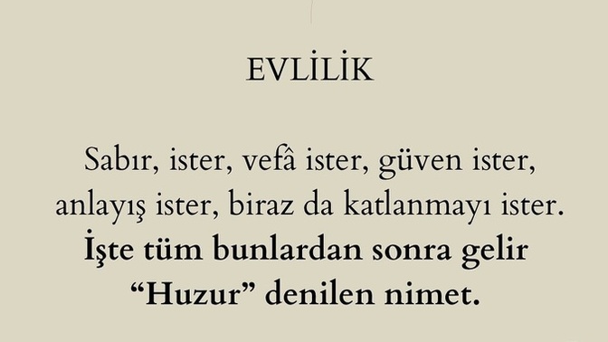 Evliliğin asıl amacı nedir?