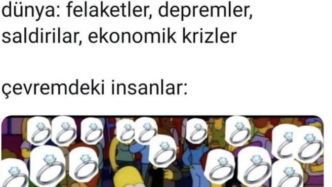 Başka dertleriniz yok mu arkadaş? 