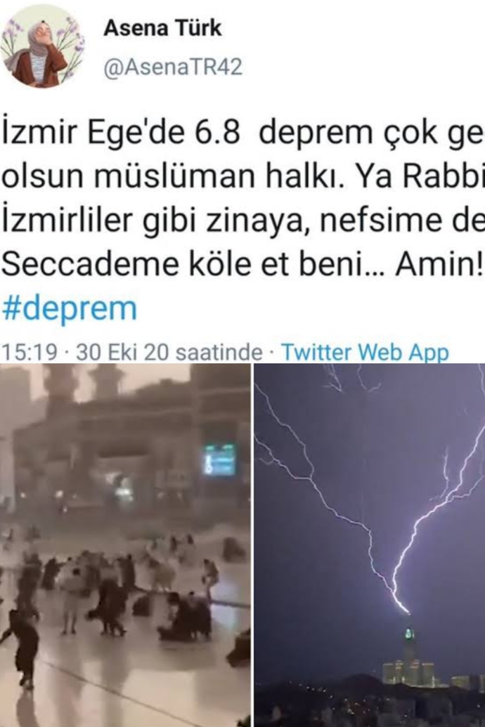 Mekkede kısa bir süre önce şiddetli fırtına ve sağanak yağış yaşanmış, Mekkede neden böyle bir şey yaşandı ki?