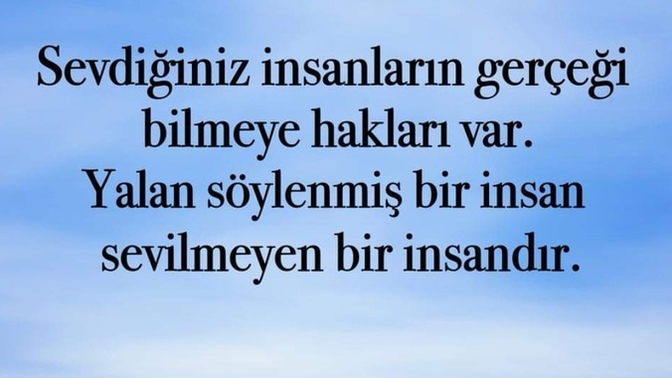 Bir insan neden yalan söyler?