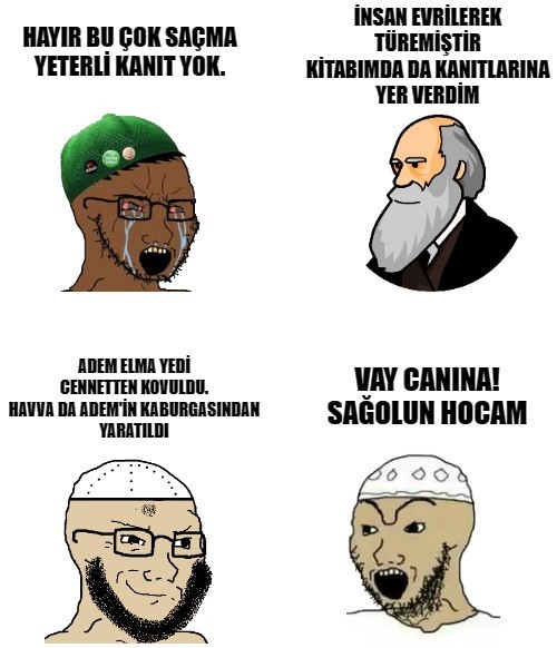Türk halkı neden evrimi kabul etmiyor?