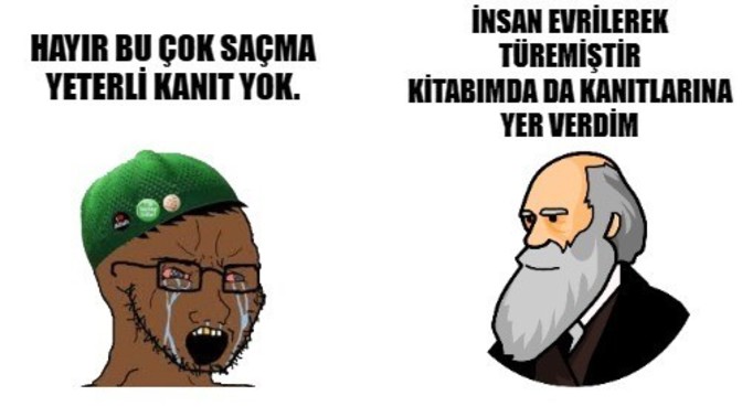 Türk halkı neden evrimi kabul etmiyor?