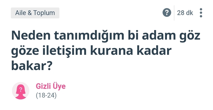 Size bakarlar mı?