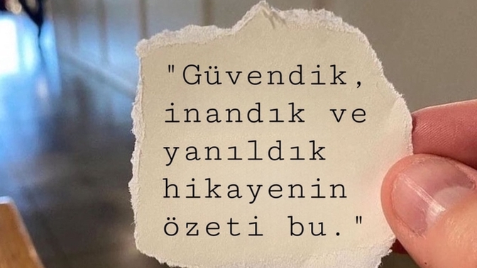 Hiç kendinizden taviz verdinizmi?