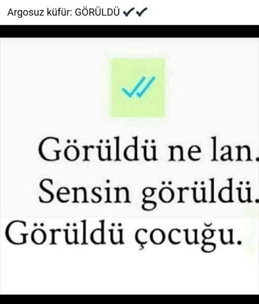 Attığınız mesaja görüldü atan birine mesaj yazmaya devam eder misiniz?