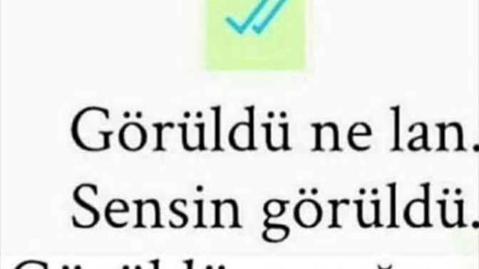 Attığınız mesaja ' görüldü ' atan birine mesaj yazmaya devam eder misiniz?