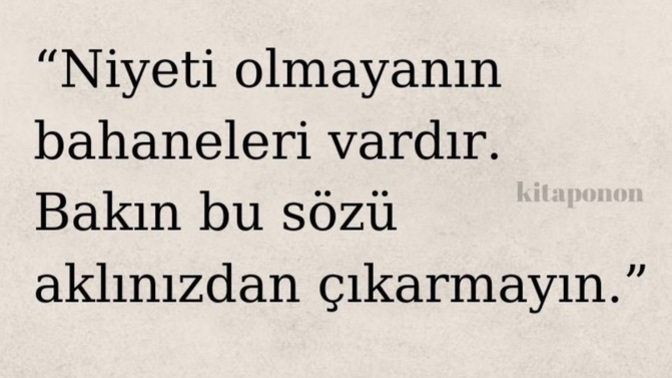 Siz, hiç bahanelerin arkasına sığındınız mı?