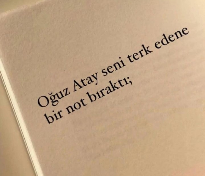 Beğendiğiniz edebi sözler var mı?