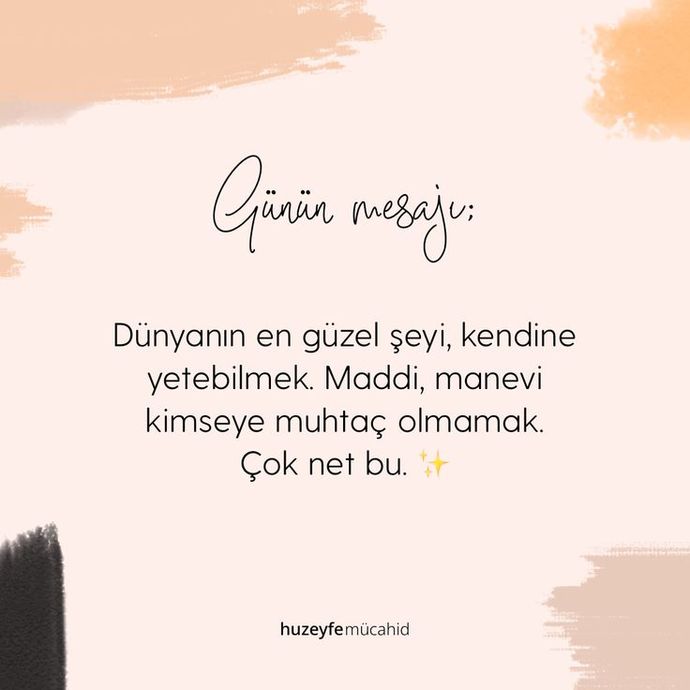 Dünyanın en güzel şeyi nedir? Görseldeki yazıya katılıyor musunuz?