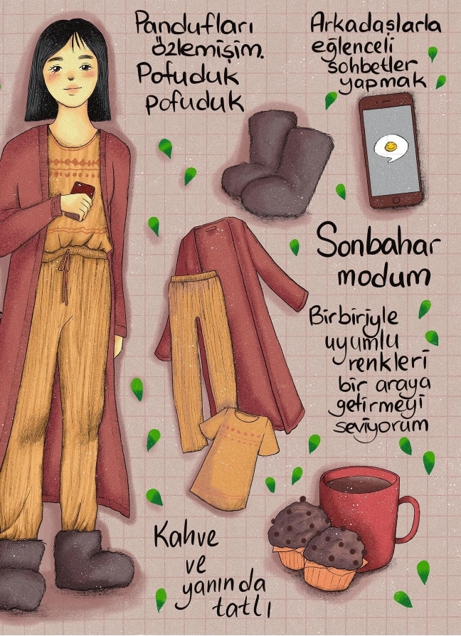 Sonbaharda kıyafetlerinizde en çok hangi renkleri kullanmayı seviyorsunuz? 🍂?