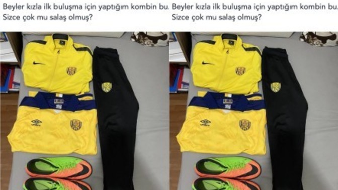 İlk buluşma için kadınlar ekstra süslenip, özenirken, erkekler neden halı sahaya gider gibi giyinir?
