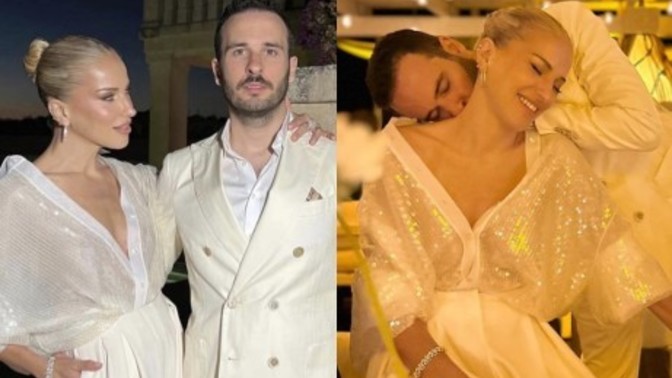 Burcu Esmersoy, İtalya-Puglia’da Nazım Akmandil ile evlendi! Sizce yakışıyorlar mı?