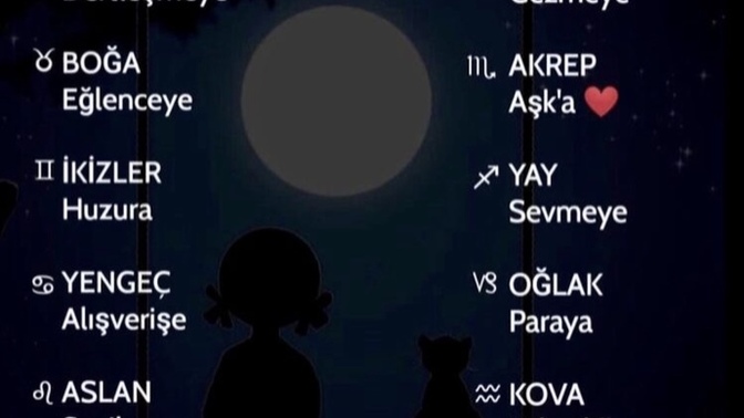 Burcuna göre en çok neye ihtiyacın var?