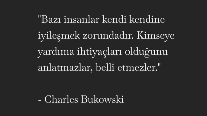 Kendi kendinize iyileşebildiniz mi? Düştüğünüz zaman nasıl toparlanırsınız?