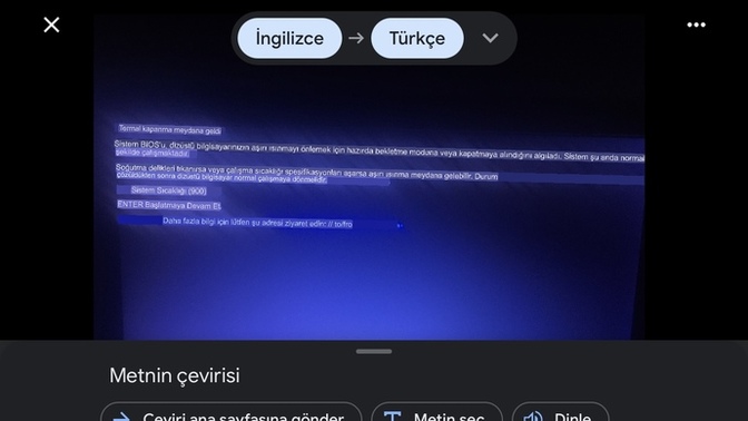 Bakımları yapıldığında bu hata gider mi?