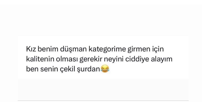 Seveninizmi daha çoktur düşmanınızmı?
