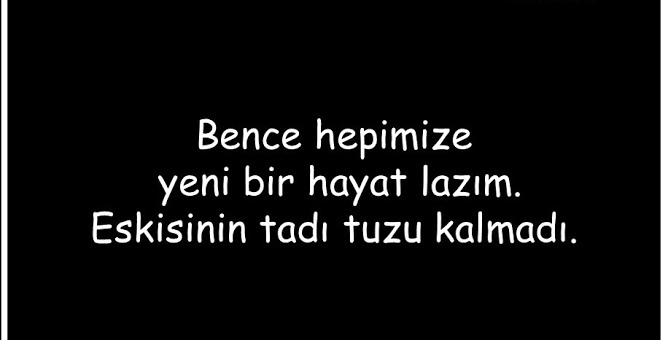 Eskisi gibi olur mu her şey