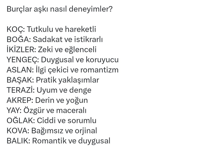 Burcunuza göre aşkı nasıl yaşarsınız?
