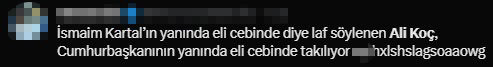 Ali Koçun Cumhurbaşkanı Erdoğanı elleri cebinde yolcu etmesi tartışma yarattı, ne düşünüyorsunuz?