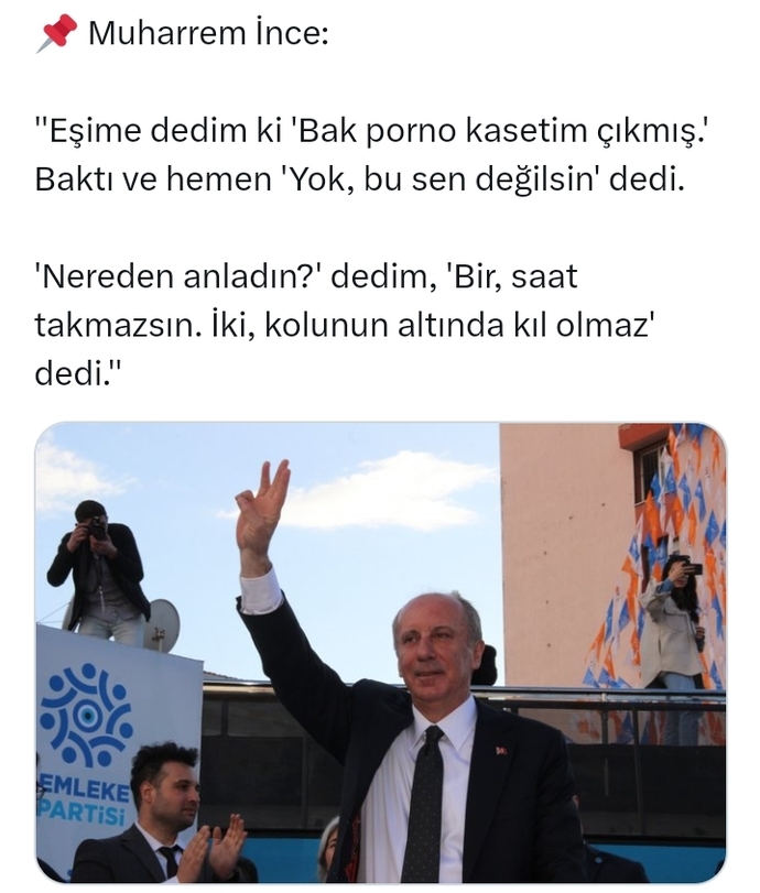 Muharrem İnceden İlginç Kaset Açıklaması. Ne Düşünüyorsunuz?