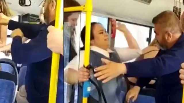 Otobüste sinir krizi geçiren bir kadın yolcu sosyal medyada gündem oldu! Sizce neden böyle sinirlendi?