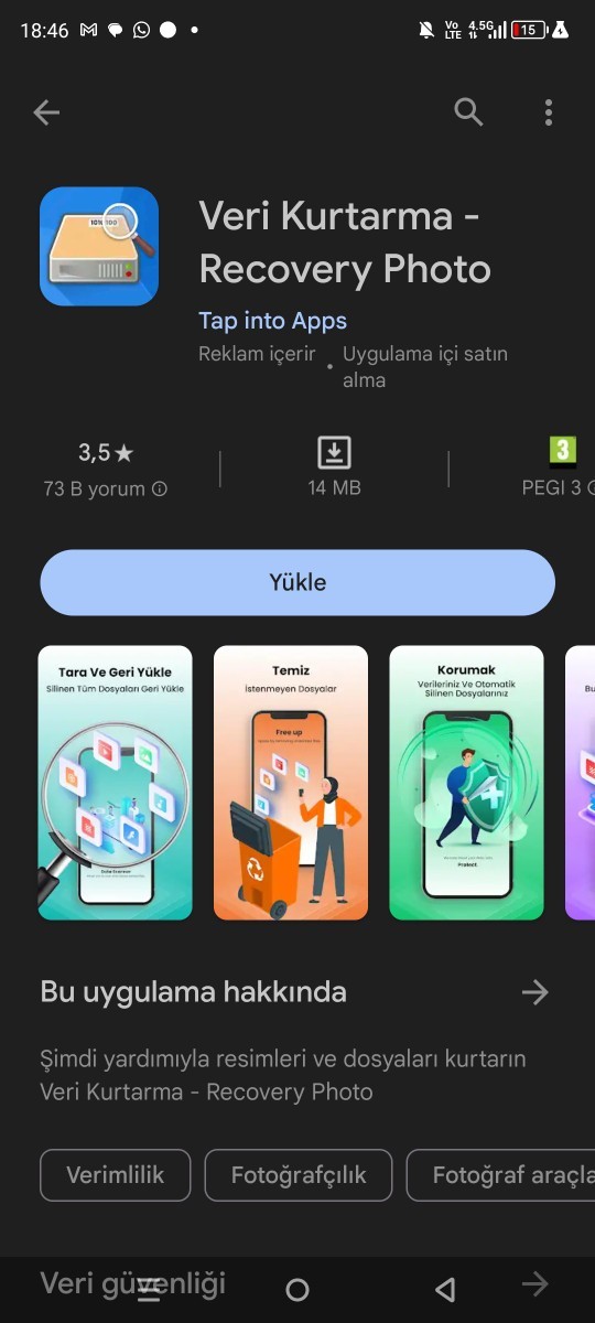 Arkadaslar nolur yardım edin eski anısı olan fotolar vardı hepsını yanlıslıkla sildim cop kutusunda da yok nasıl geri getirecegim?
