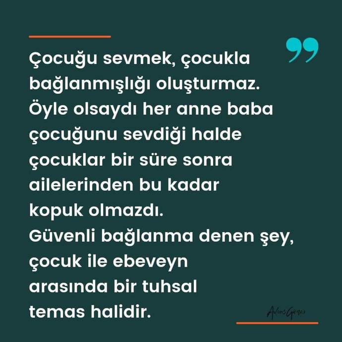 Çocuğu sevmek, çocukla bağlanmışlığı oluşturur mu?
