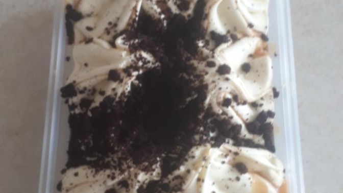 Hiç brewnie ve oreo parçacıklı karamelli dondurma yediniz mi?