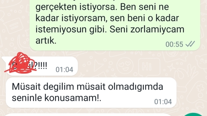 Bu mesaj sonrası ayrılık konuşmasına gerek var mi?