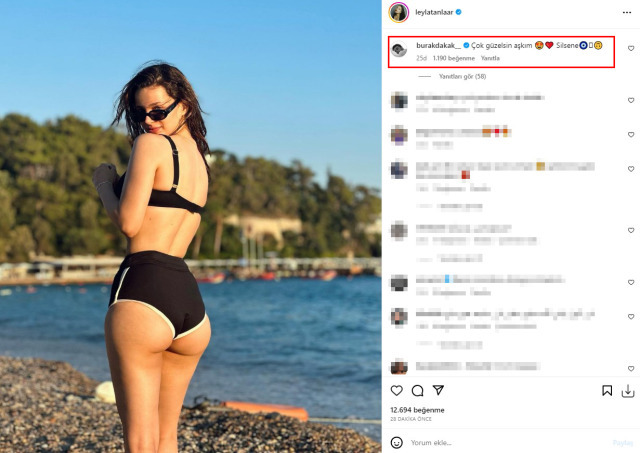 Sizin de sevgiliniz/eşiniz böyle fotoğraf atsa tepkiniz bu şekilde mi olur?