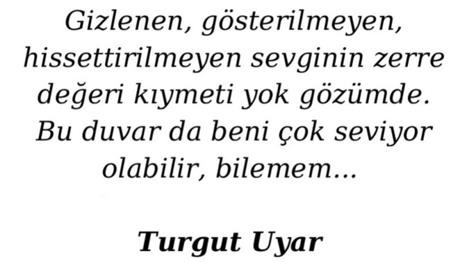Sevgi gizlenmeli midir, gösterilmeli midir?
