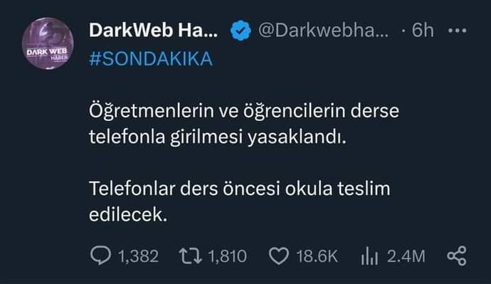 Derse Telefonla Girmek mi Doğru Yoksa Telefonu Teslim Etmek Mi?